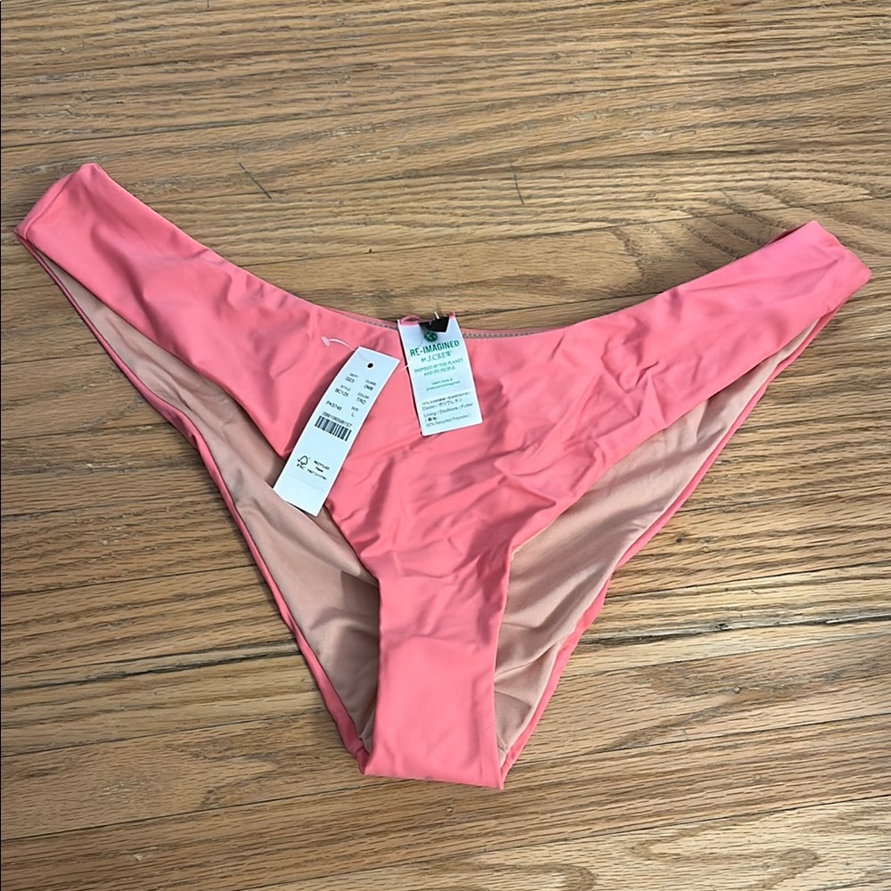 J. Crew Pink Bikini Swimwear